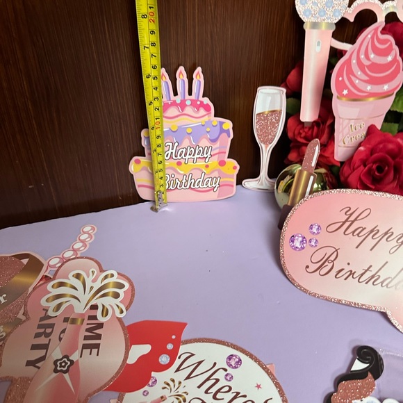 Glamorous princess Birthday party 33 decorations - Picture 3 of 11